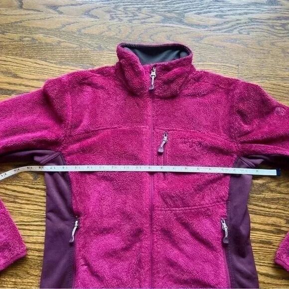 Mountain Hardwear fleece jacket womens xs magenta  pyxis tech plush - Picture 10 of 11